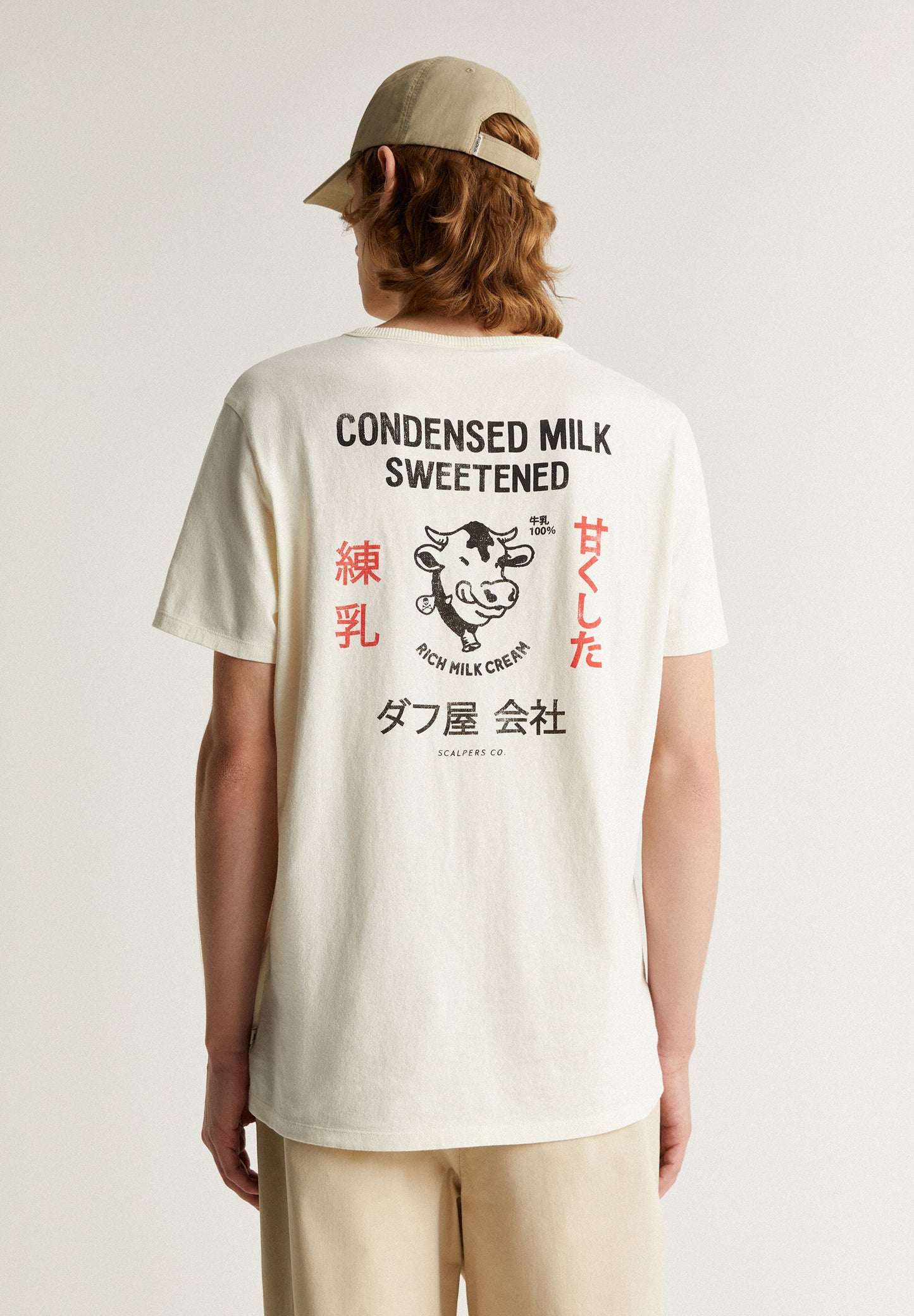 RUSTIC T-SHIRT WITH PRINT