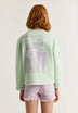 SWEATSHIRT WITH CONTRAST PRINT