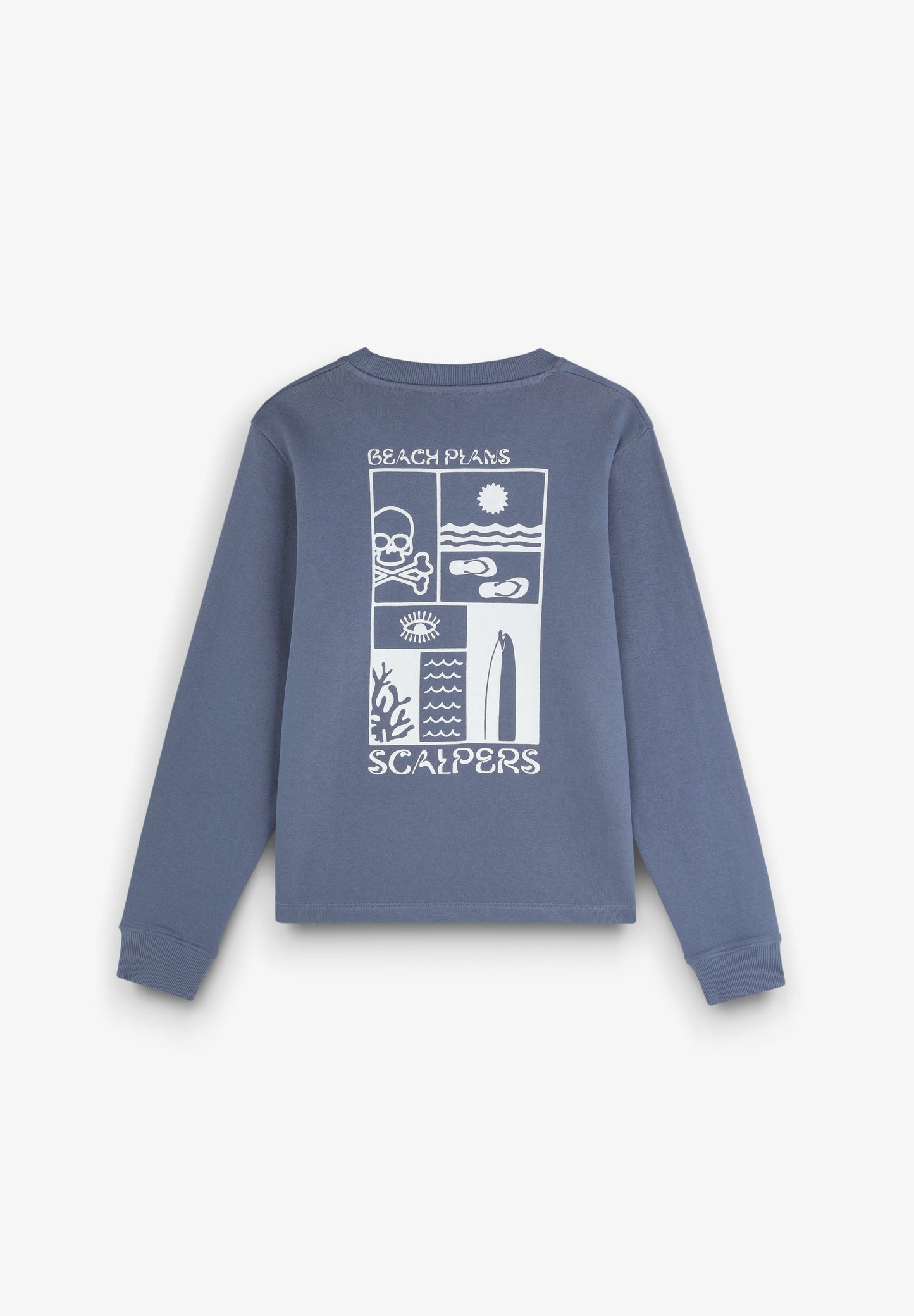 SWEATSHIRT WITH CONTRAST PRINT