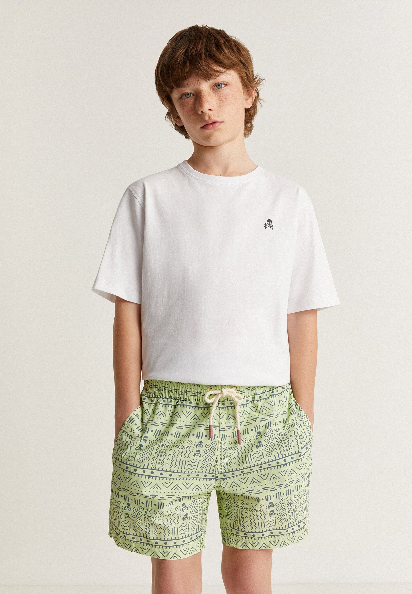 ETHNIC SWIMMING TRUNKS