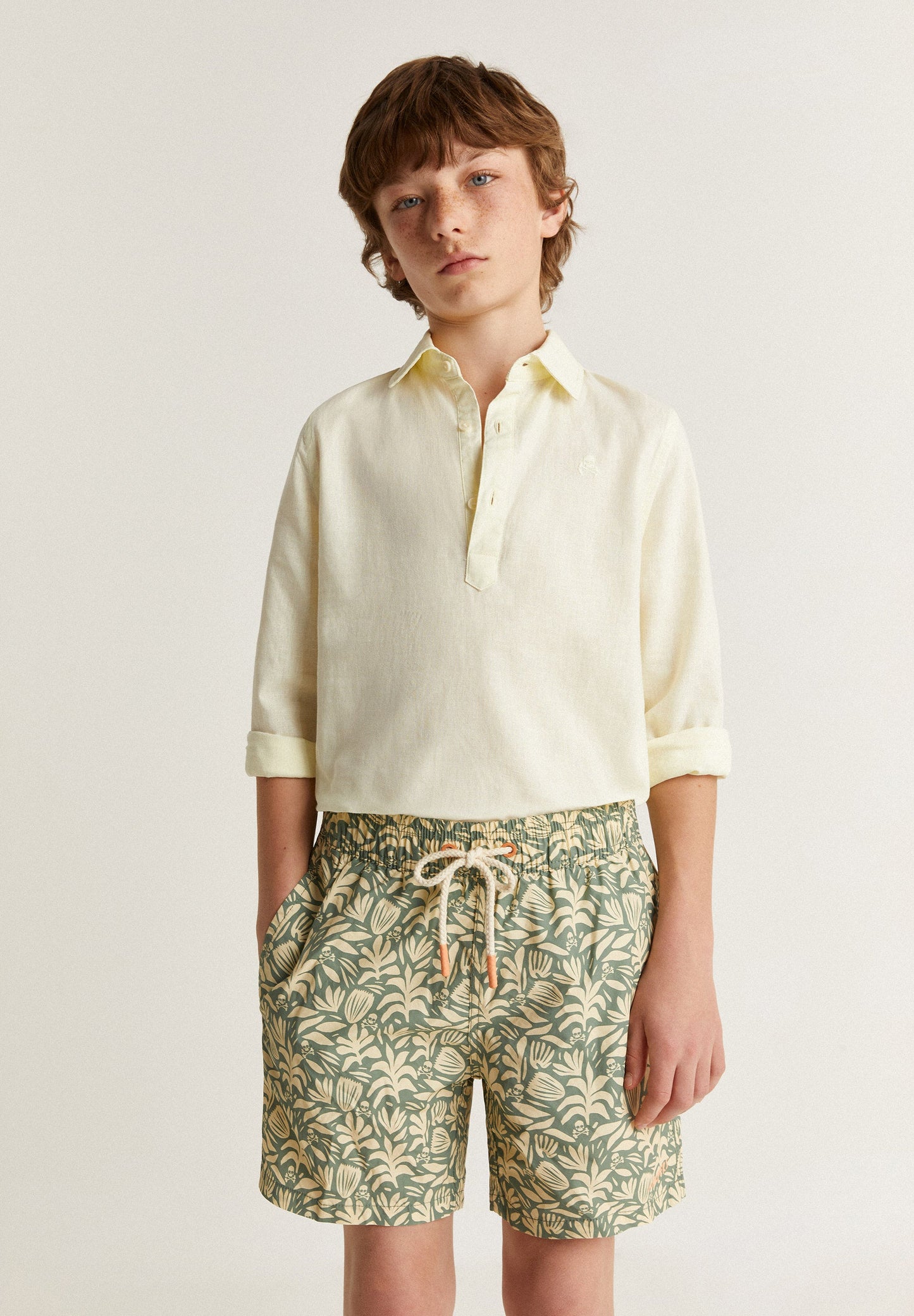 TROPICAL SWIMMING TRUNKS