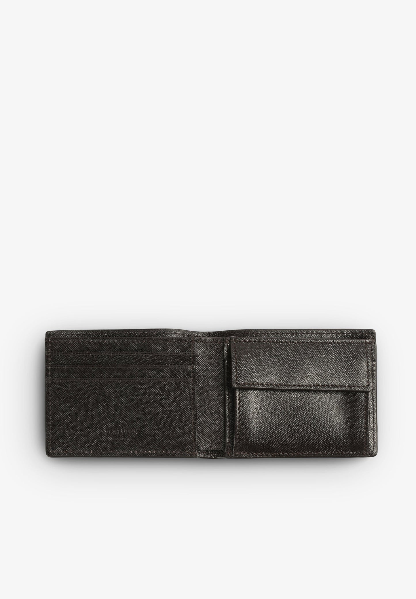 LEATHER WALLET WITH INNER PURSE