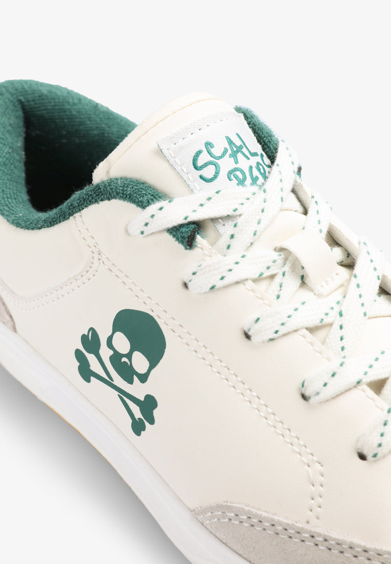 SNEAKERS WITH CONTRAST SKULL
