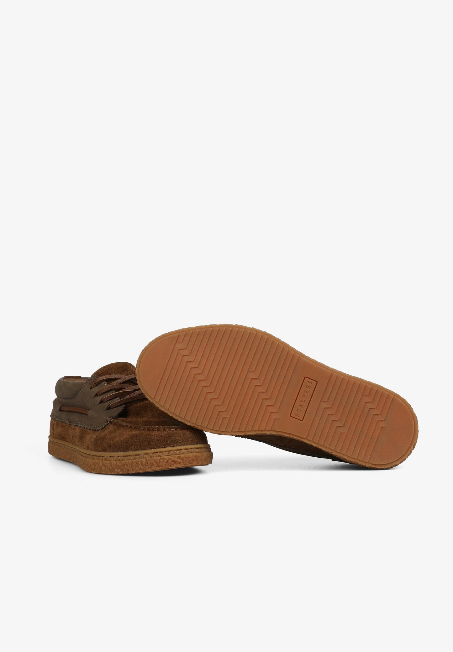 SPLIT SUEDE BOAT SHOES