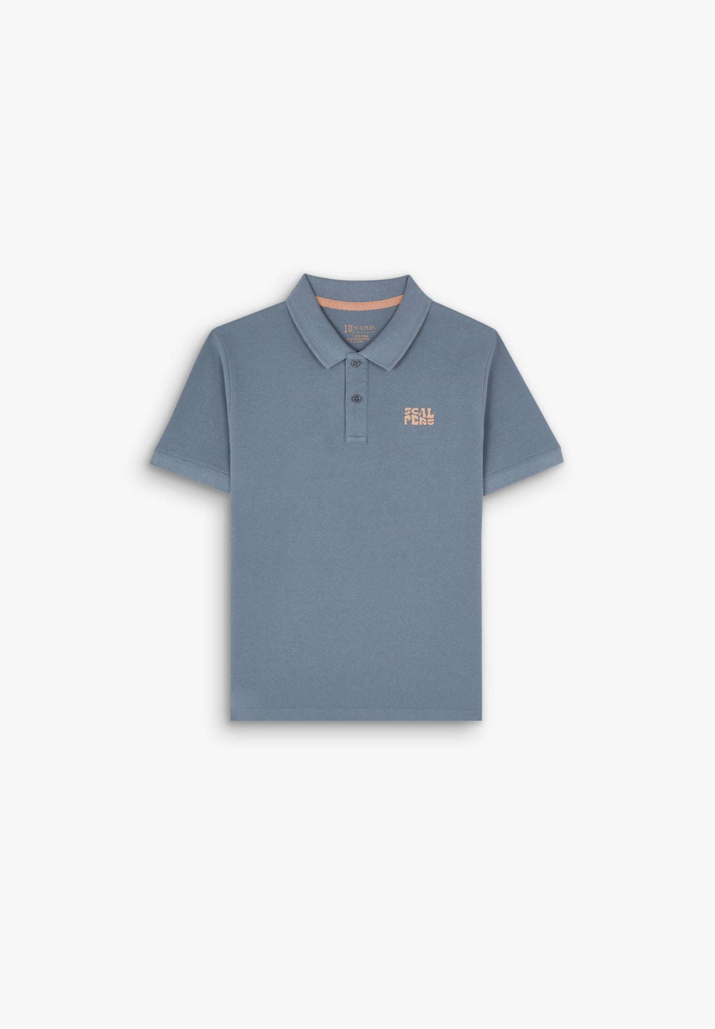 POLO WITH SKULL PATCH