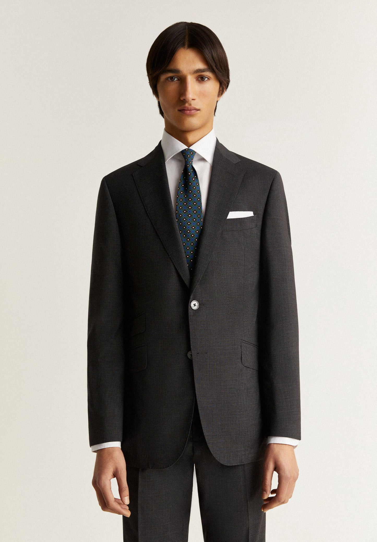 CLASSIC GREY WOOL SUIT