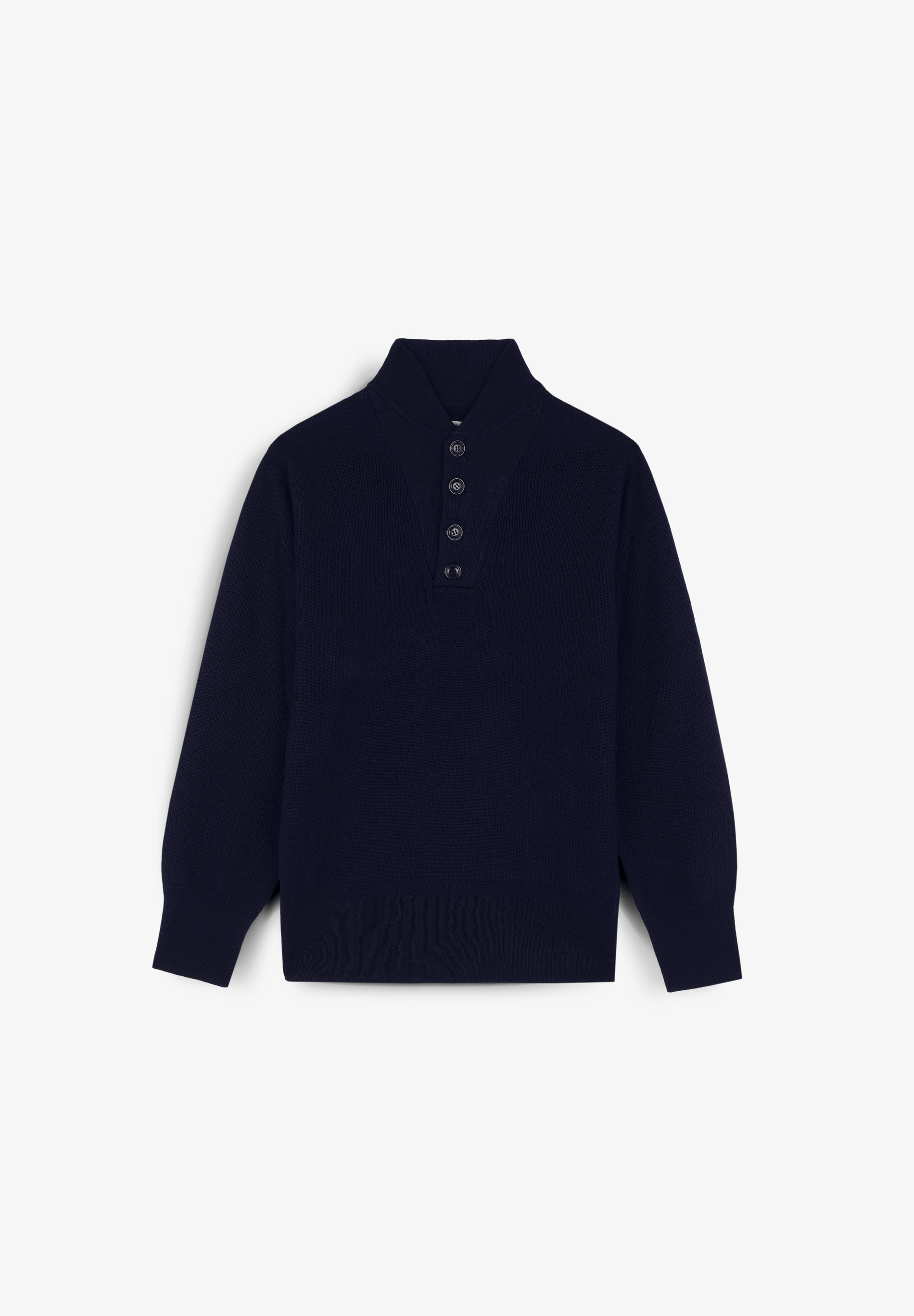 SHAWL NECK SWEATER