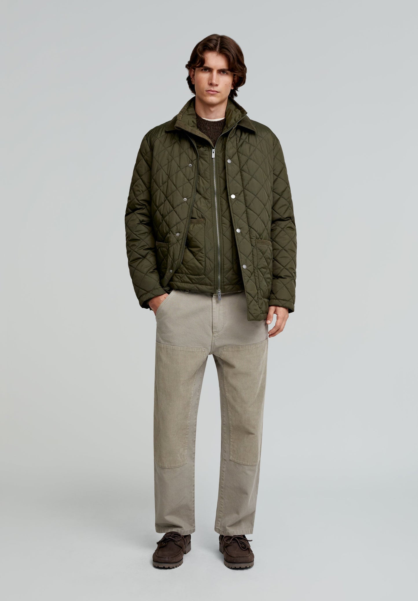 CHAQUETA PREMIUM ACOLCHADA CUELLO PANA - Scalpers