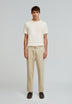 RELAXED FIT TROUSERS WITH ELASTICATED WAISTBAND