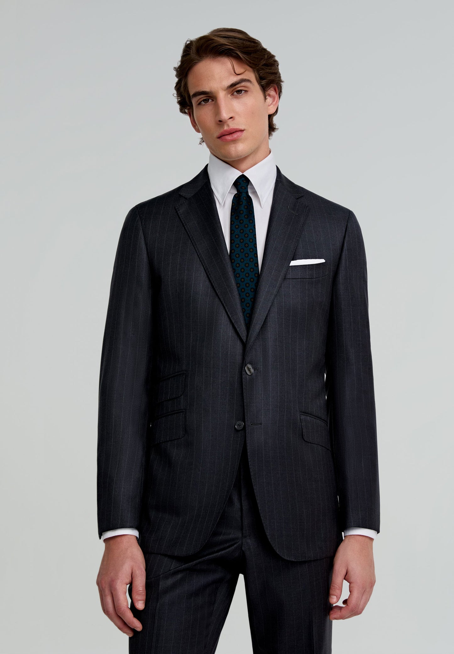 PINSTRIPE GREY SUIT