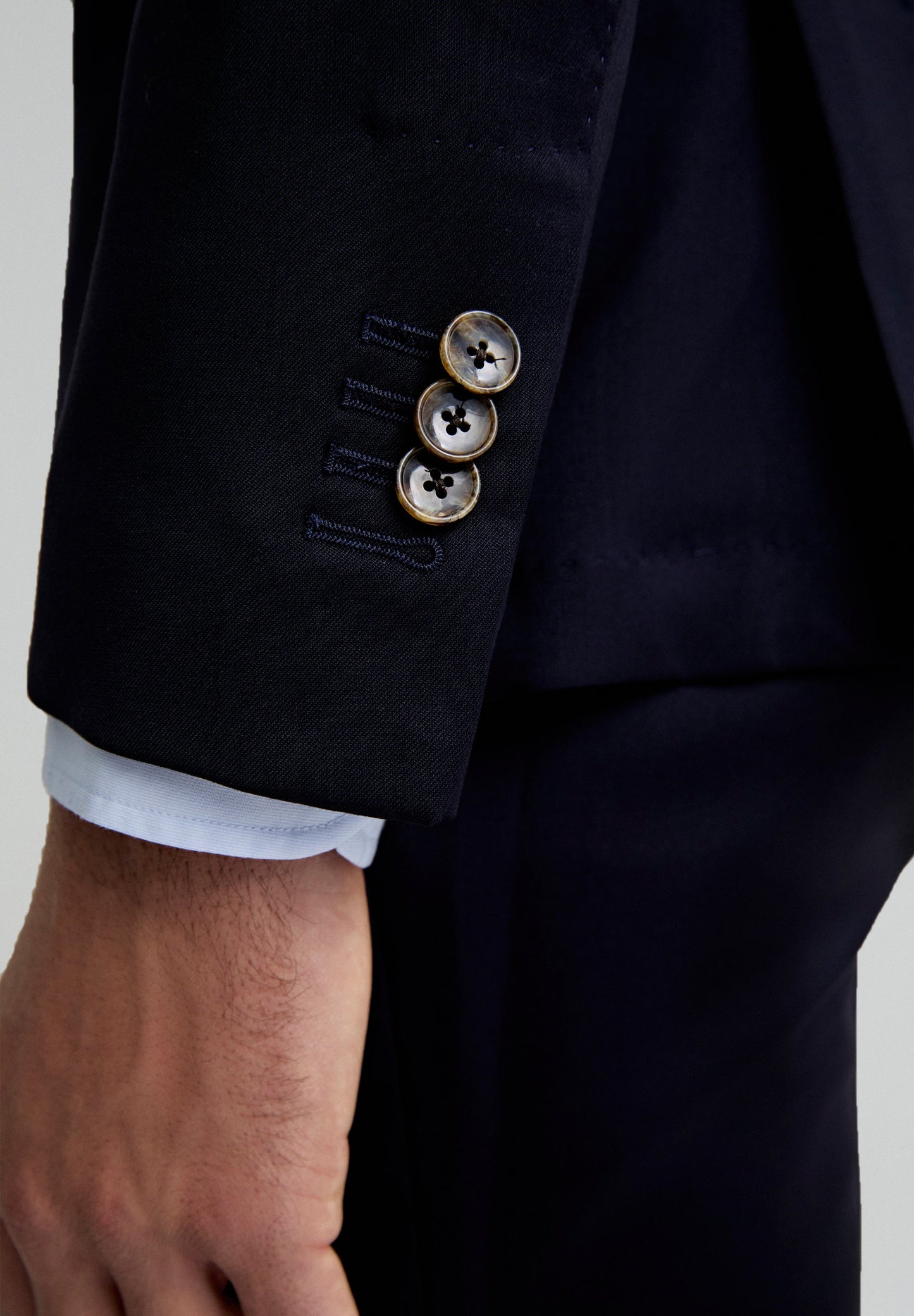 TRAJE CLÁSICO LANA AZUL