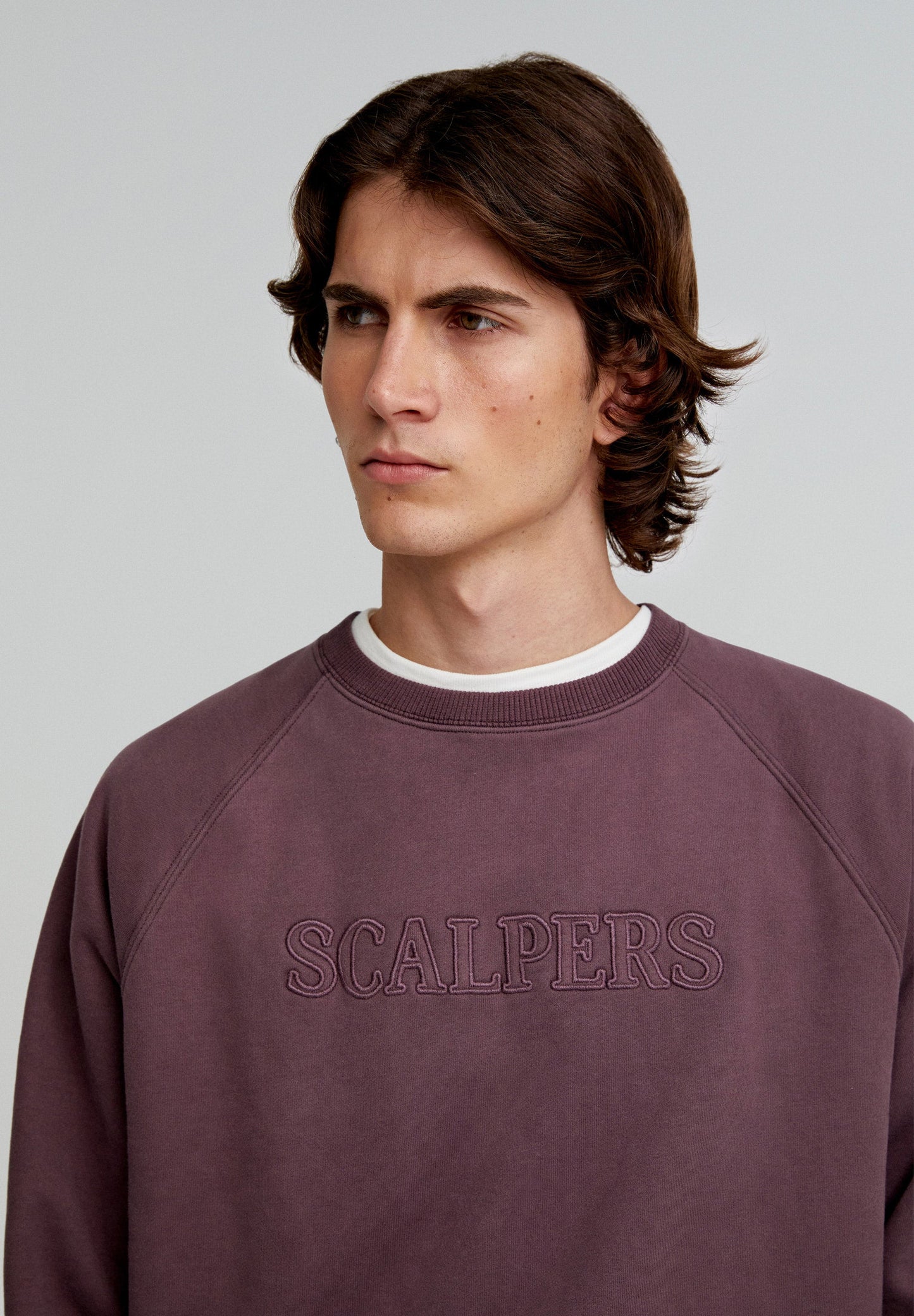 SWEATSHIRT WITH EMBROIDERED LOGO