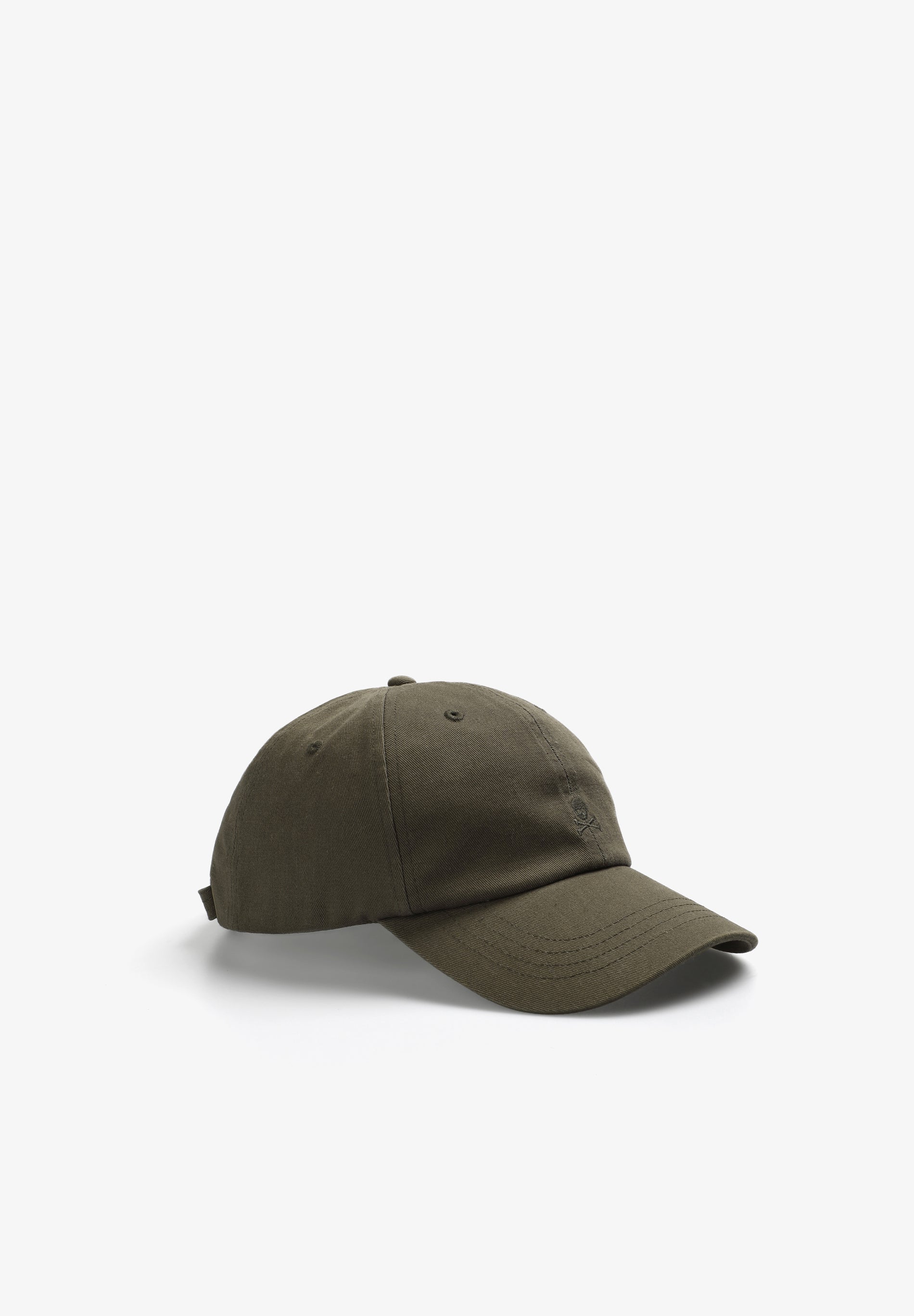 EMBROIDERED SKULL CAP