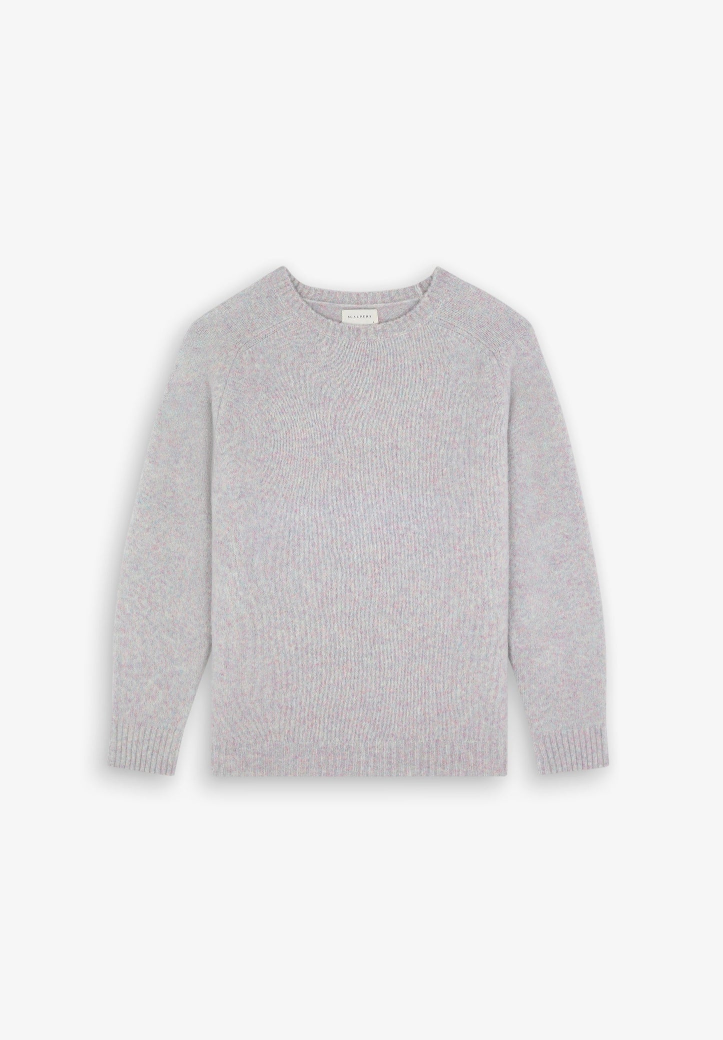 SWEATER WITH FLECKED DETAIL