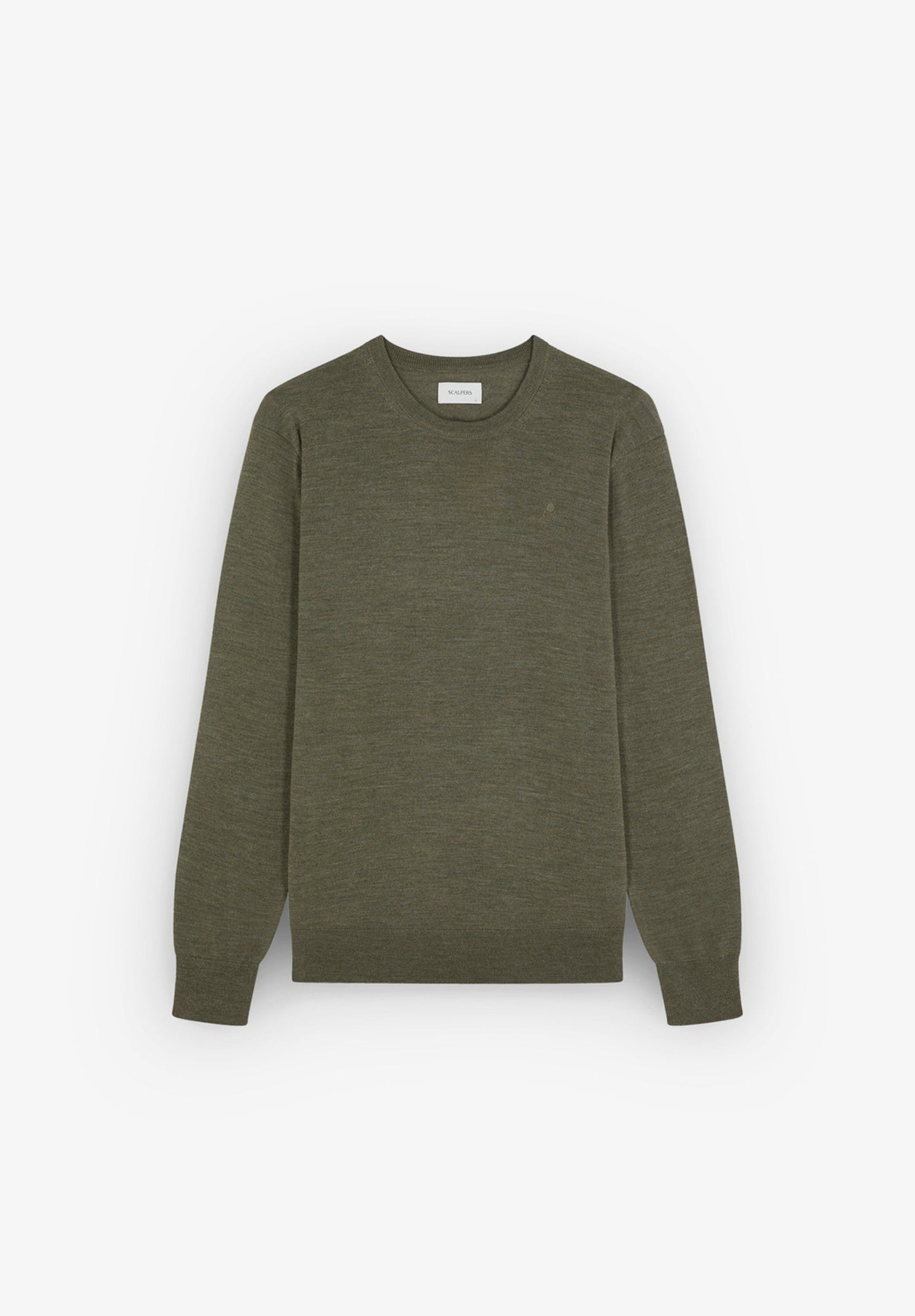 WOOL ROUND NECK SWEATER