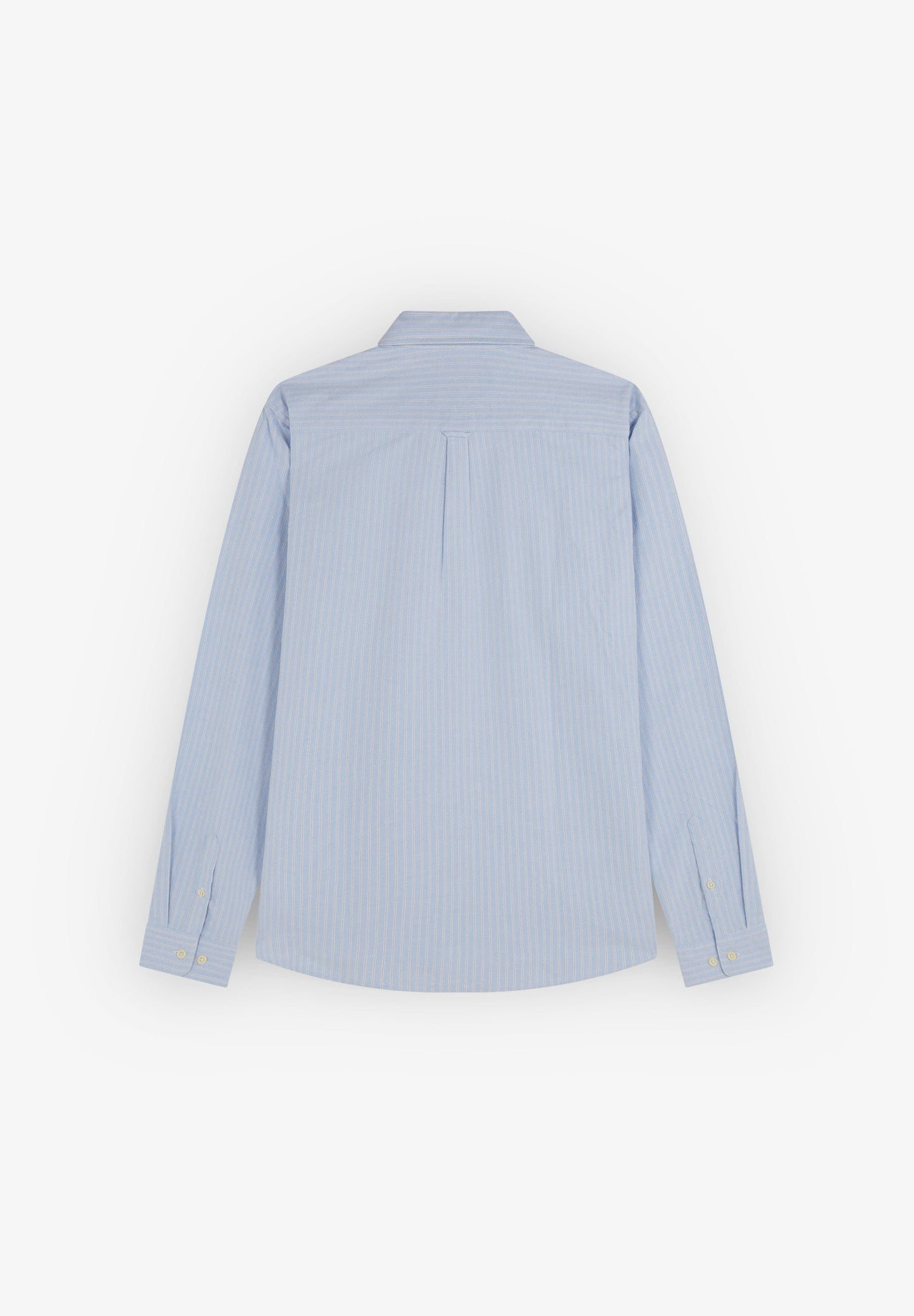 STRIPED SHIRT WITH POCKET AND SKULL ON THE PLACKET