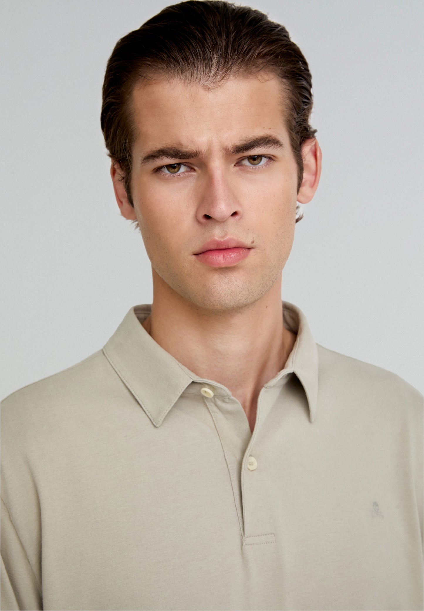 LONG SLEEVE POLO SHIRT