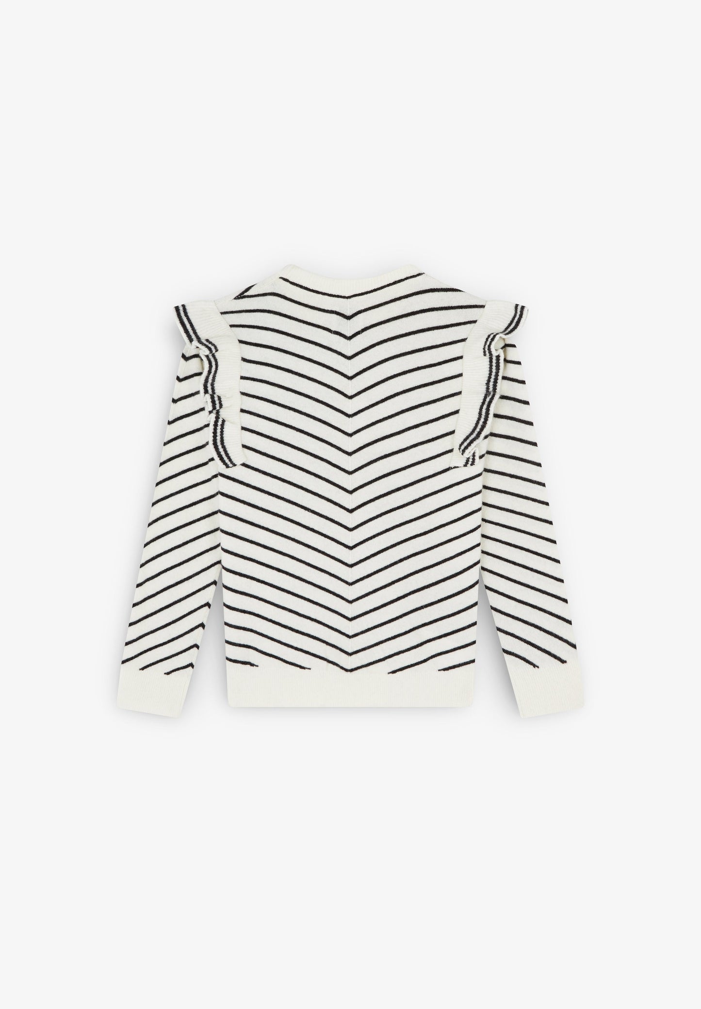 SWEATER WITH RUFFLES