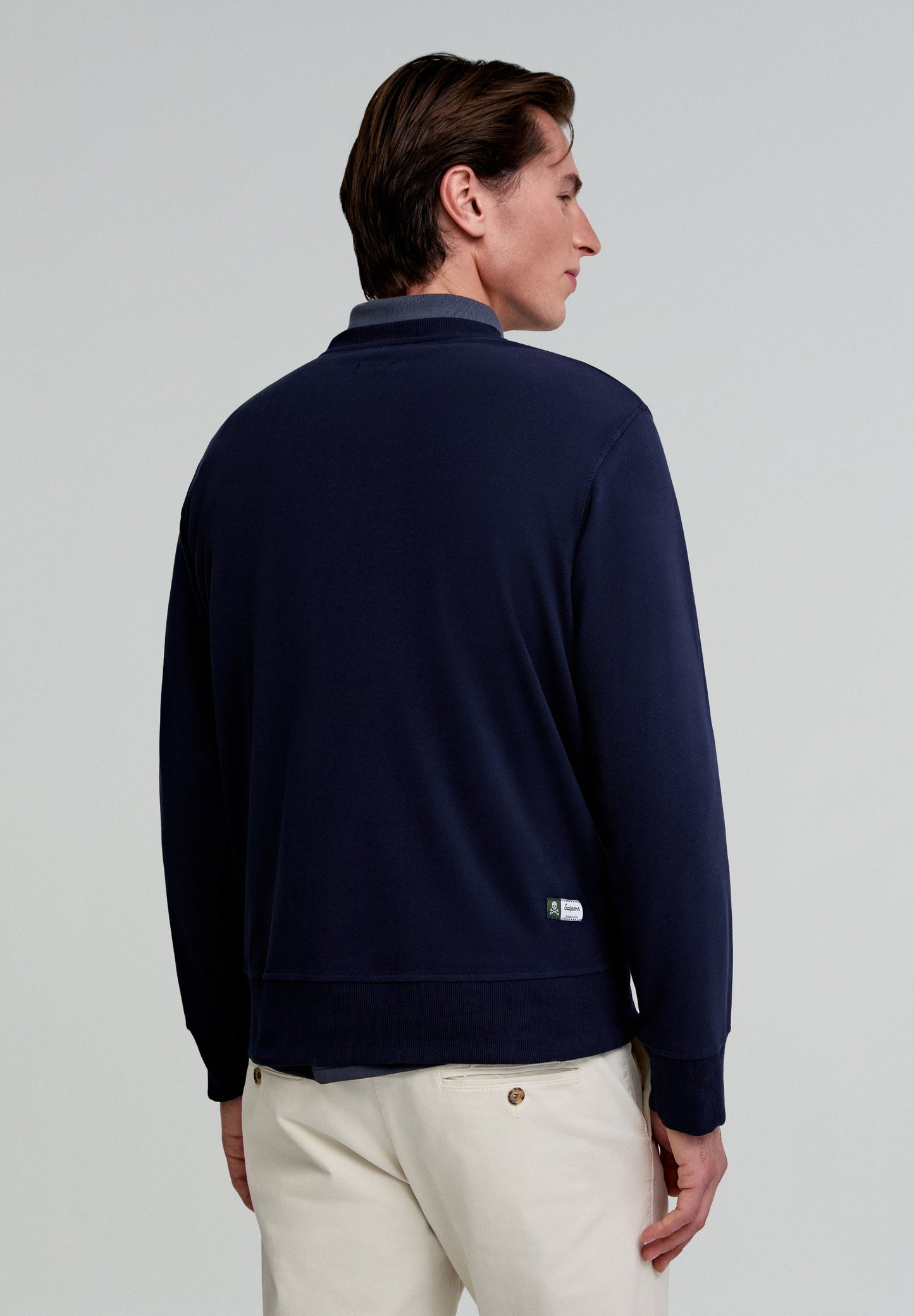 SPORTS TECHNICAL SWEATSHIRT WITH LOGO LABEL