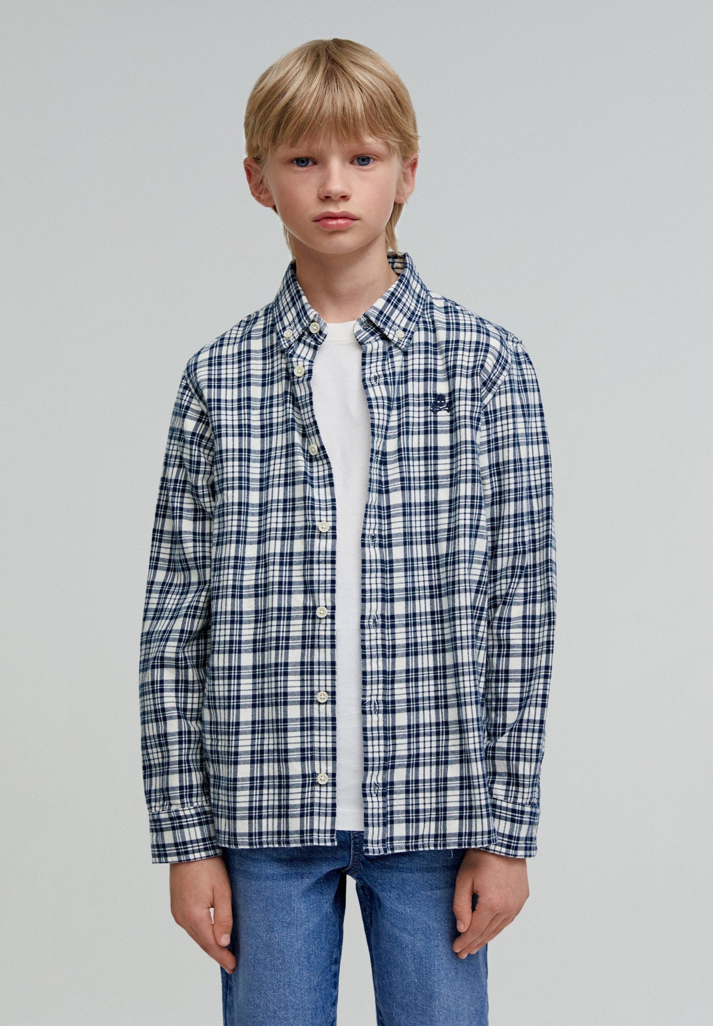 BD TARTAN SHIRT KIDS