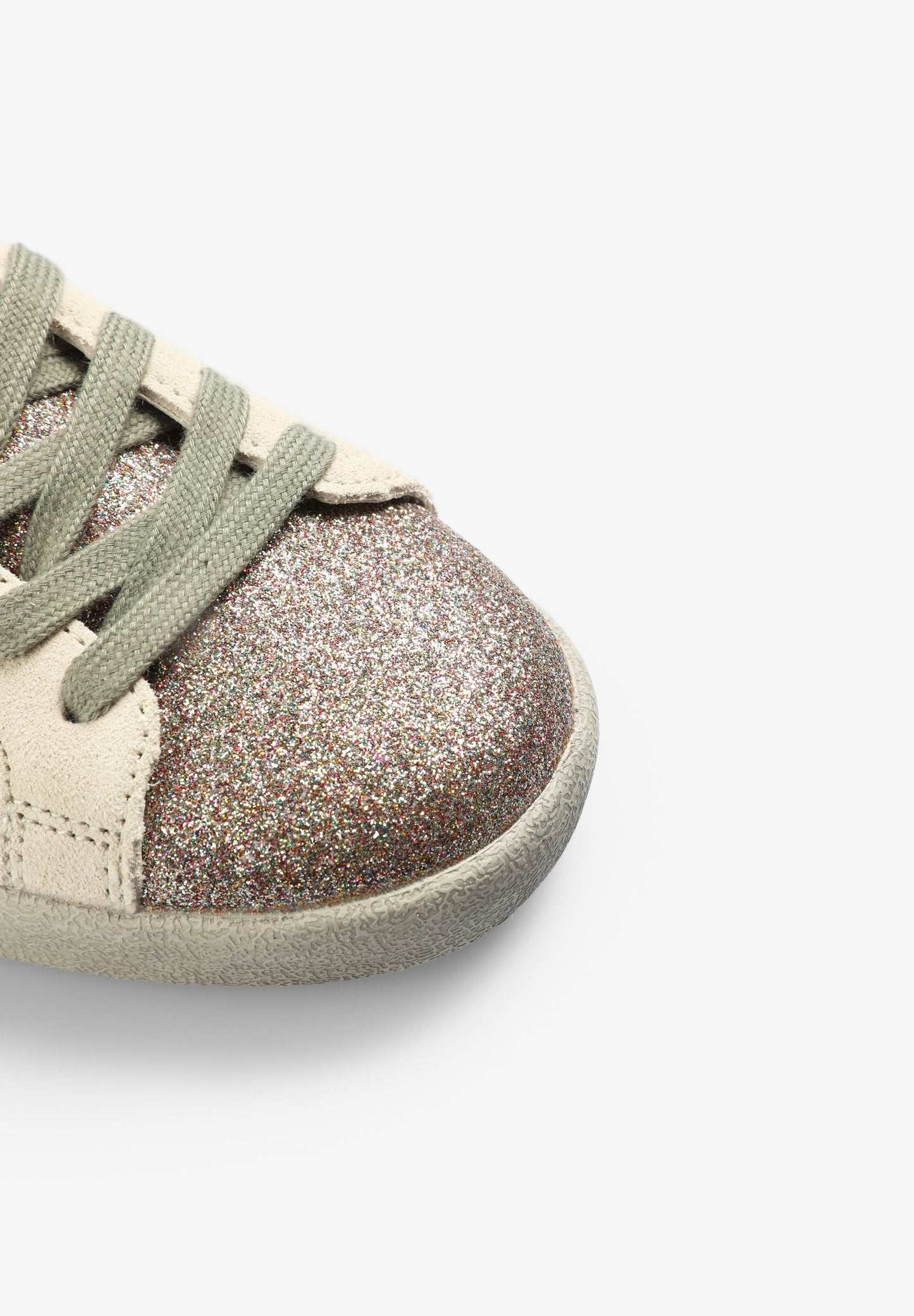 LOW TOP GLITTER SNEAKERS