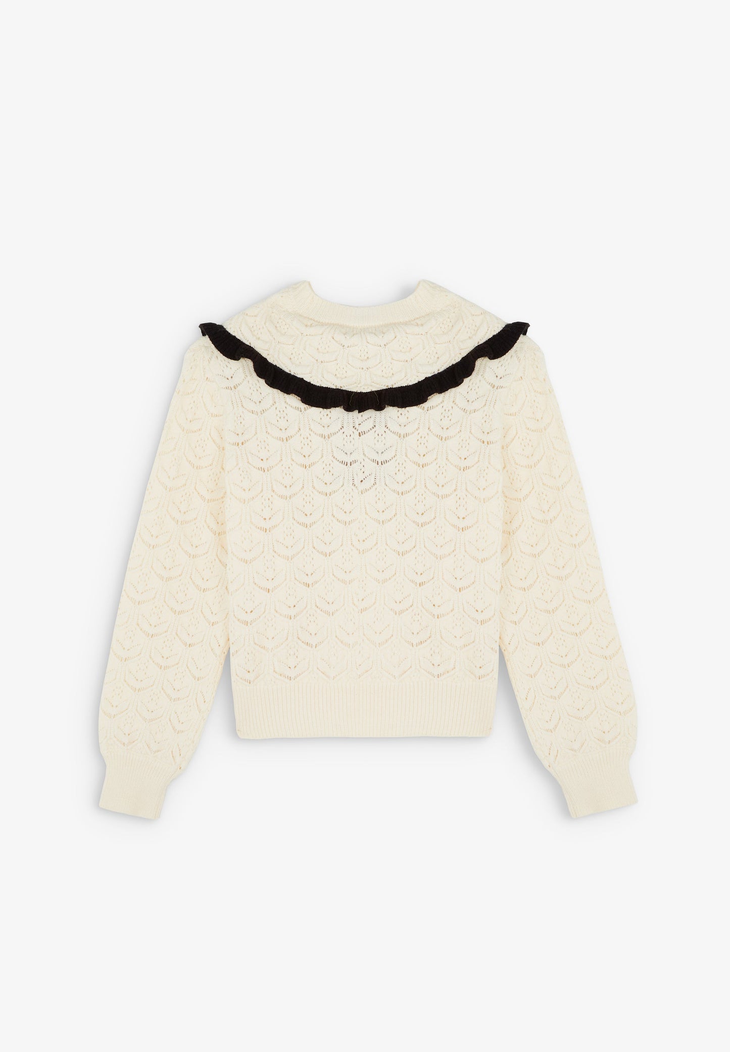 PETER PAN COLLAR SWEATER