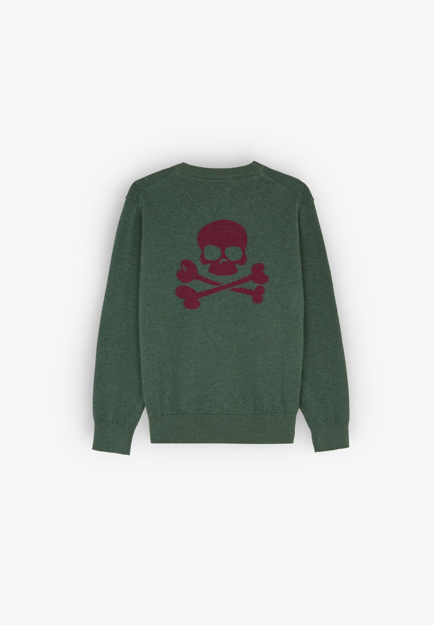 SKULL INTARSIA TRICOT KIDS