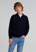 POLO SHIRT-STYLE SWEATER