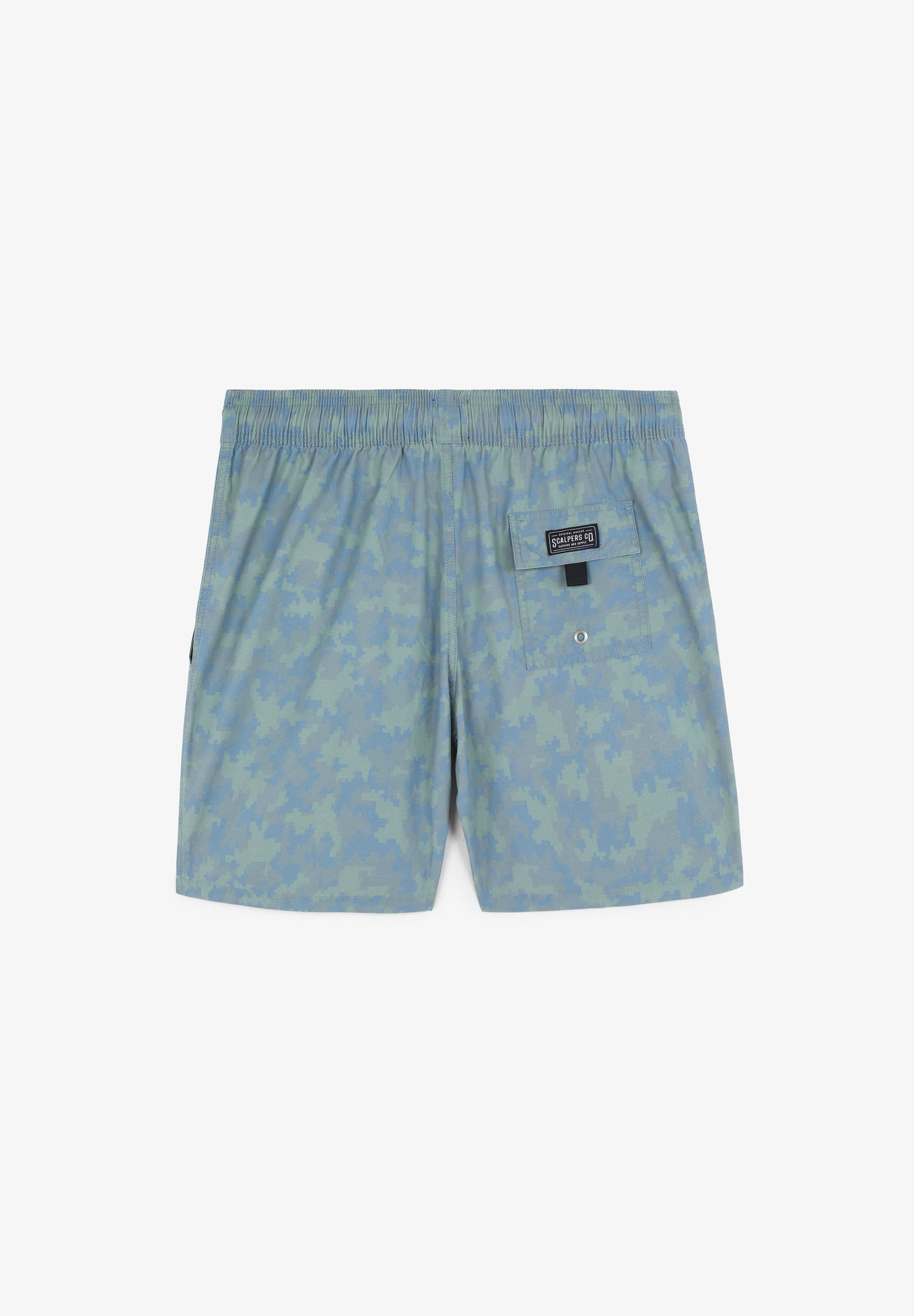 CAMOUFLAGE PRINT SWIMMING TRUNKS