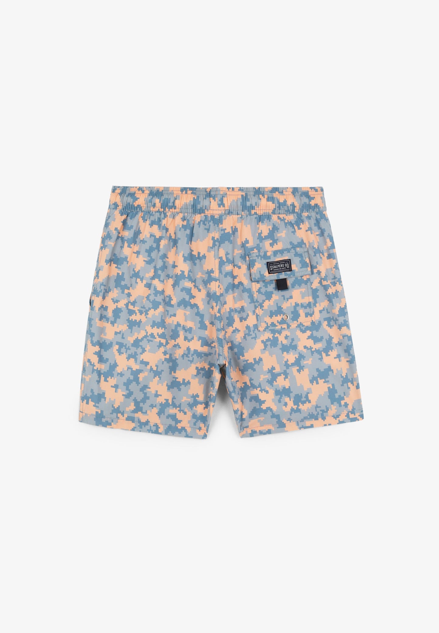 CAMOUFLAGE PRINT SWIMMING TRUNKS