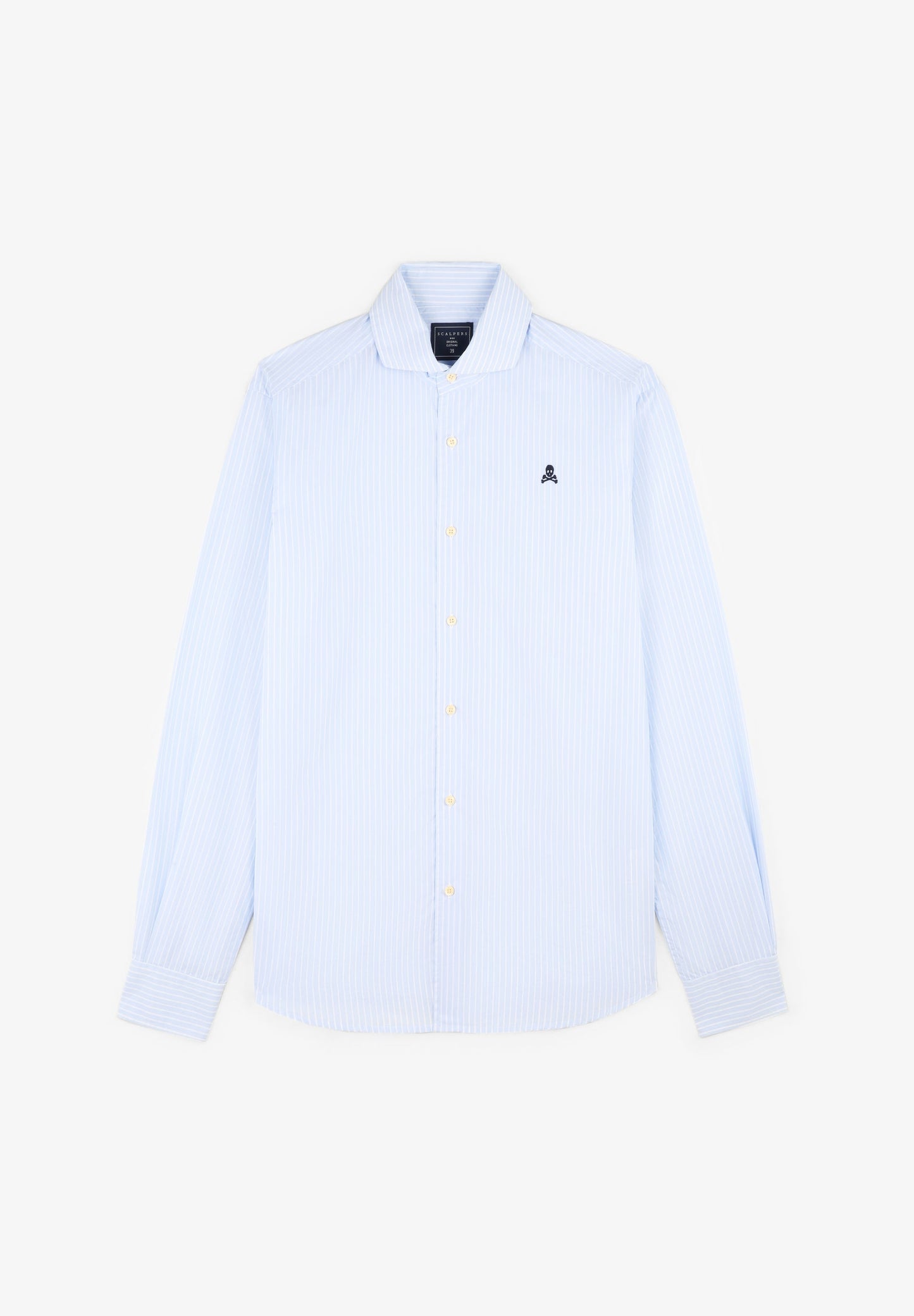 CONTRAST SKULL SHIRT