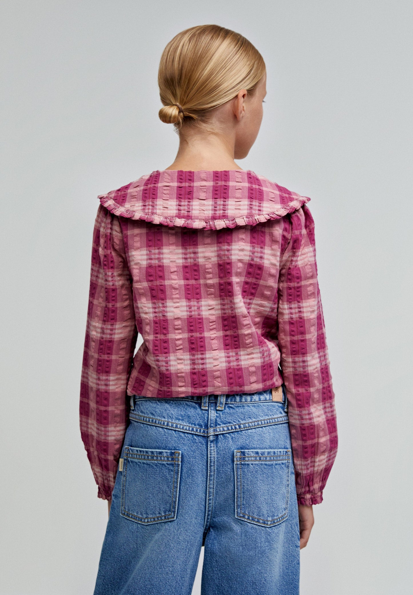 GINGHAM BLOUSE