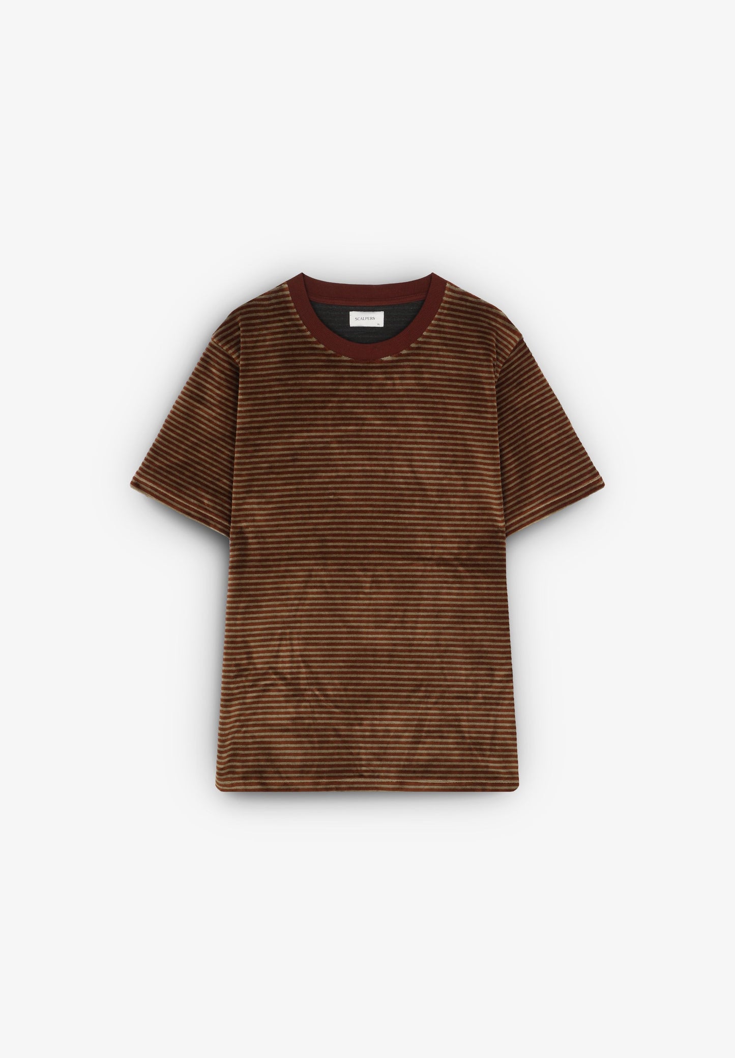VELOURS STRIPES TEE