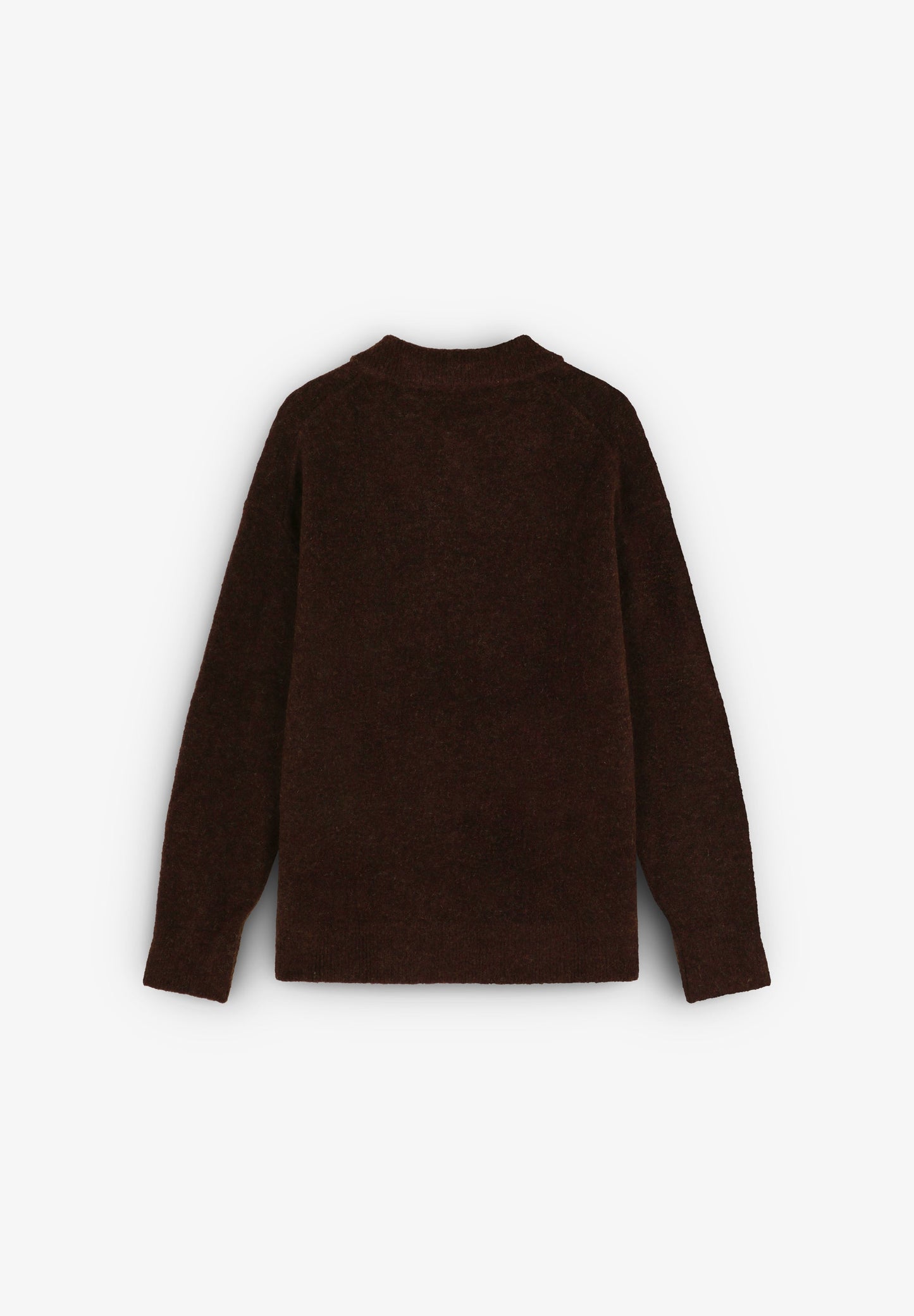 WOOL POLO SHIRT-STYLE SWEATER