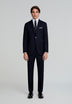 TRAJE LANA AZUL MARINO