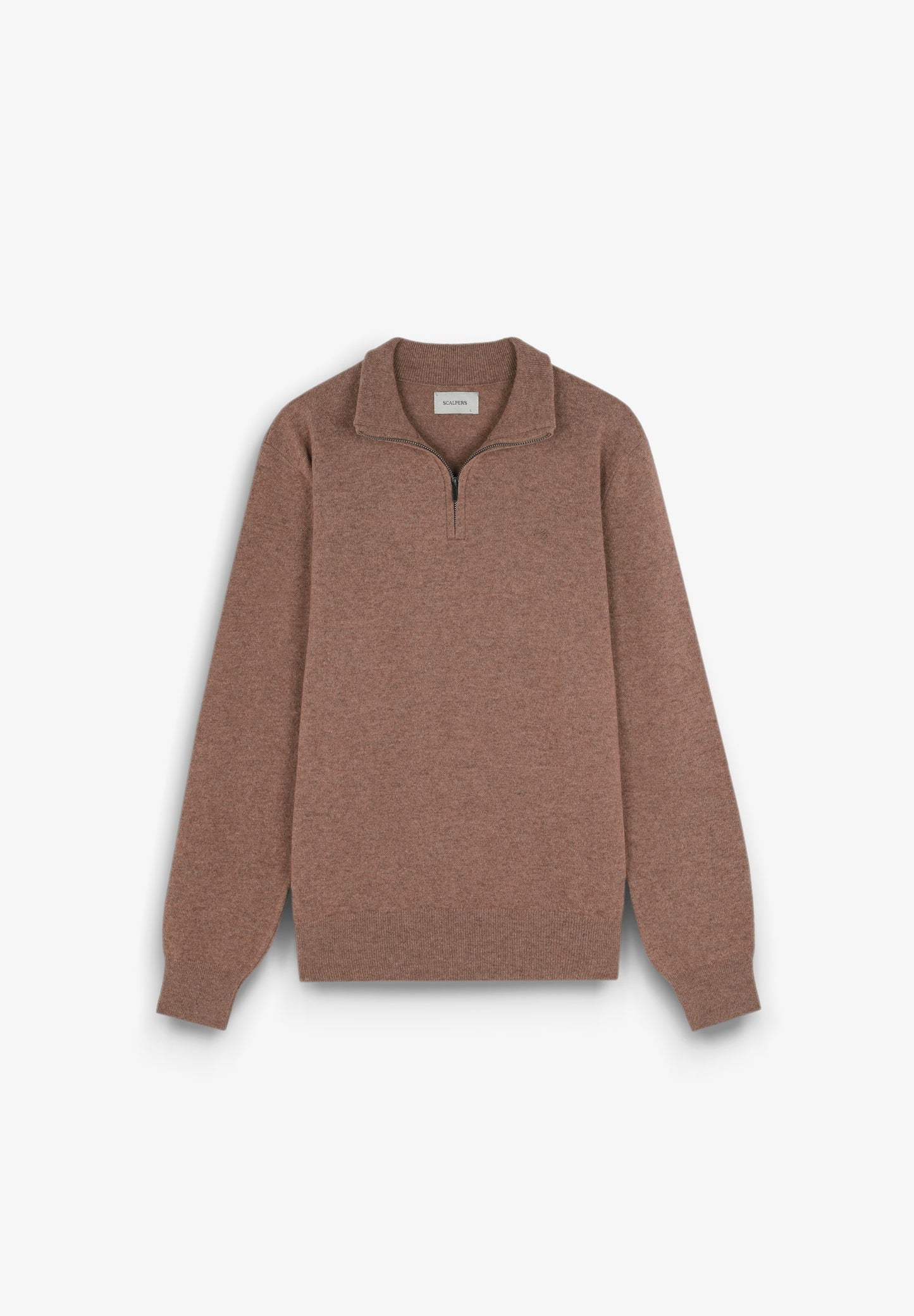 ZIP NECK SWEATER