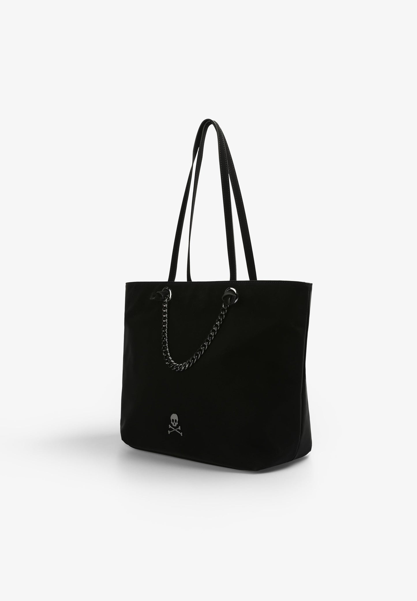 TOTE BAG WITH CHAIN DETAIL