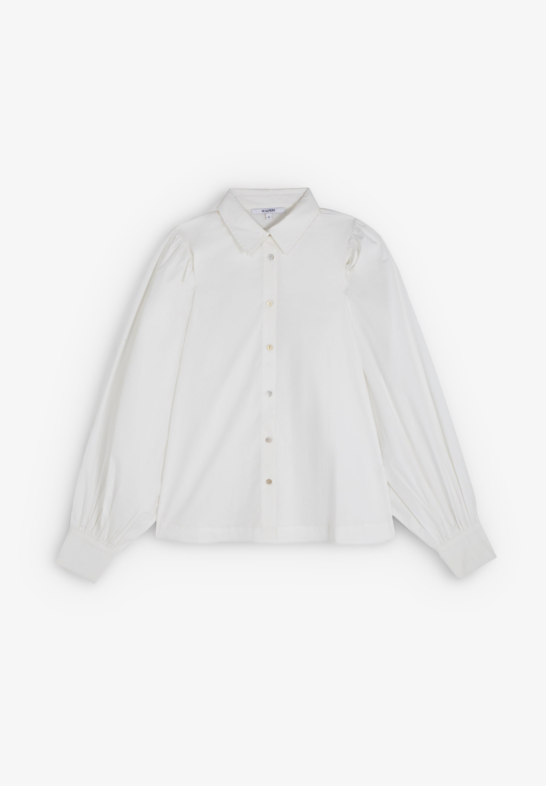 POPLIN PUFF SHIRT