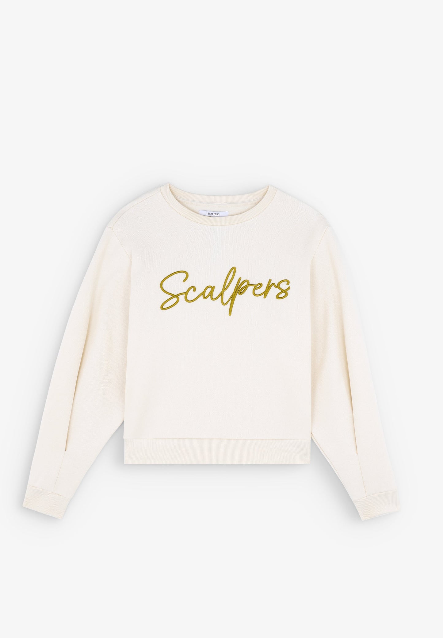 SWEATSHIRT WITH CONTRAST EMBROIDERED LOGO