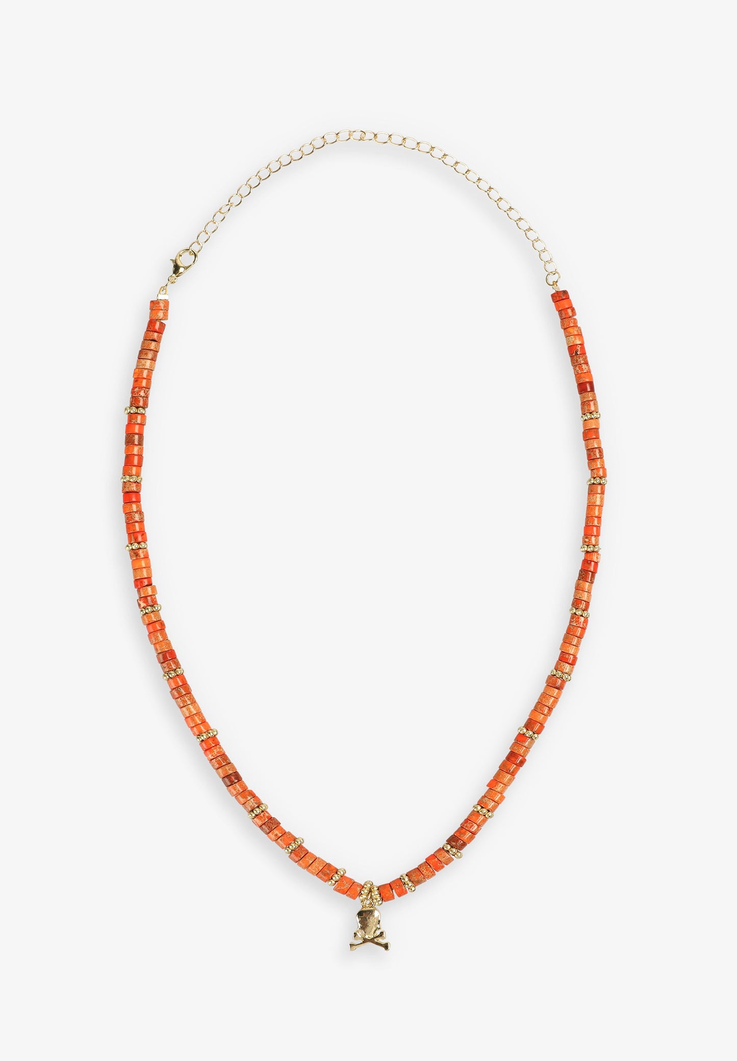 UNISKULL STONES NECKLACE