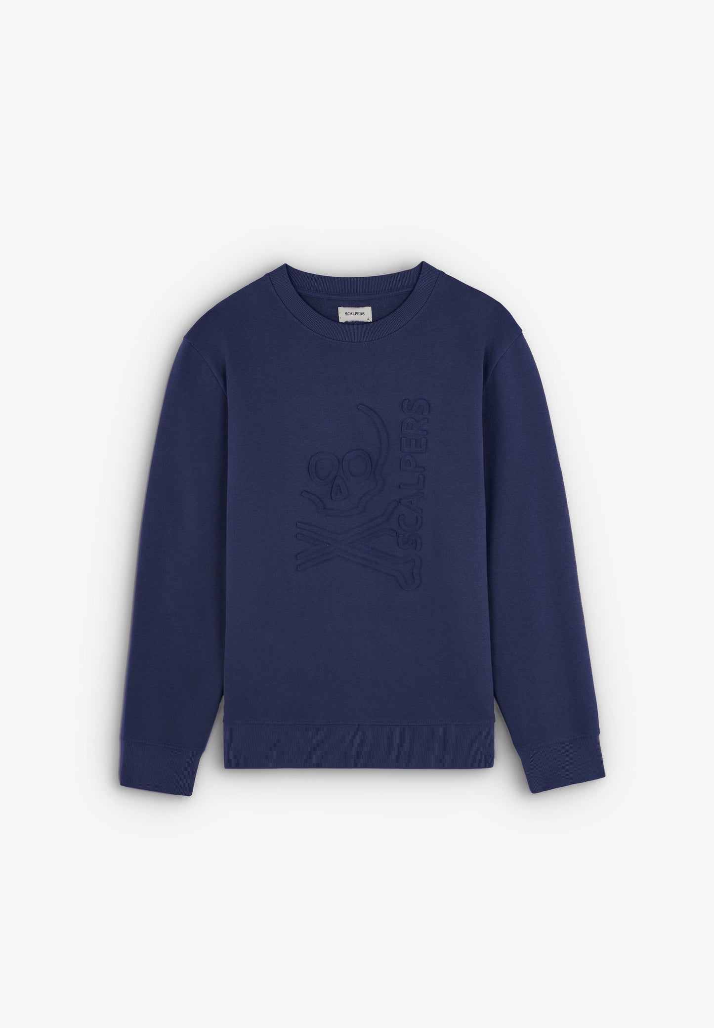 SWEATSHIRT WITH RELIEF LOGO