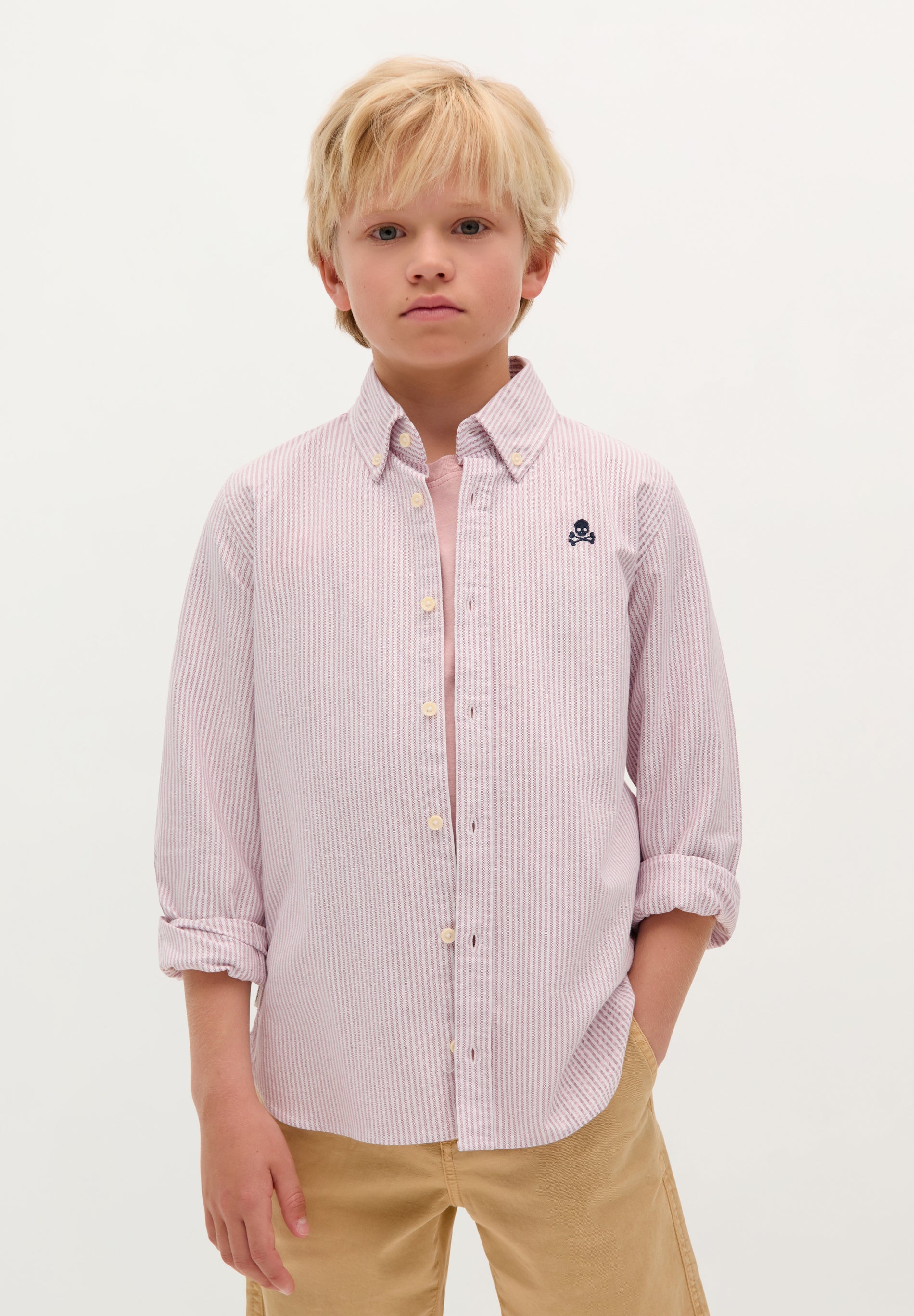 STRIPED OXFORD SHIRT
