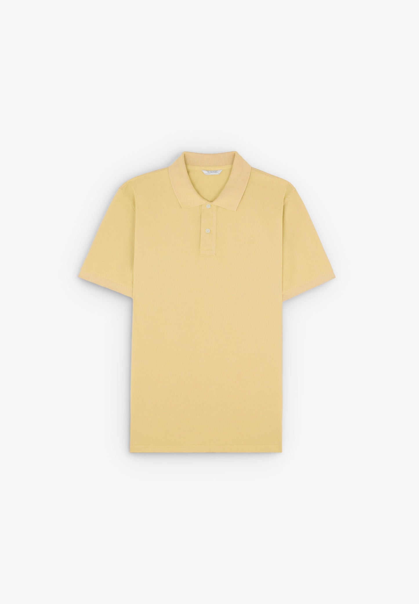 BASIC POLO SHIRT WITH SKULL DETAIL