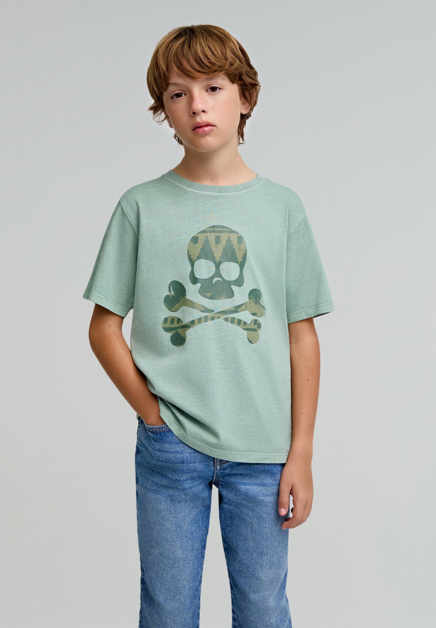 GEO SKULL TEE KIDS