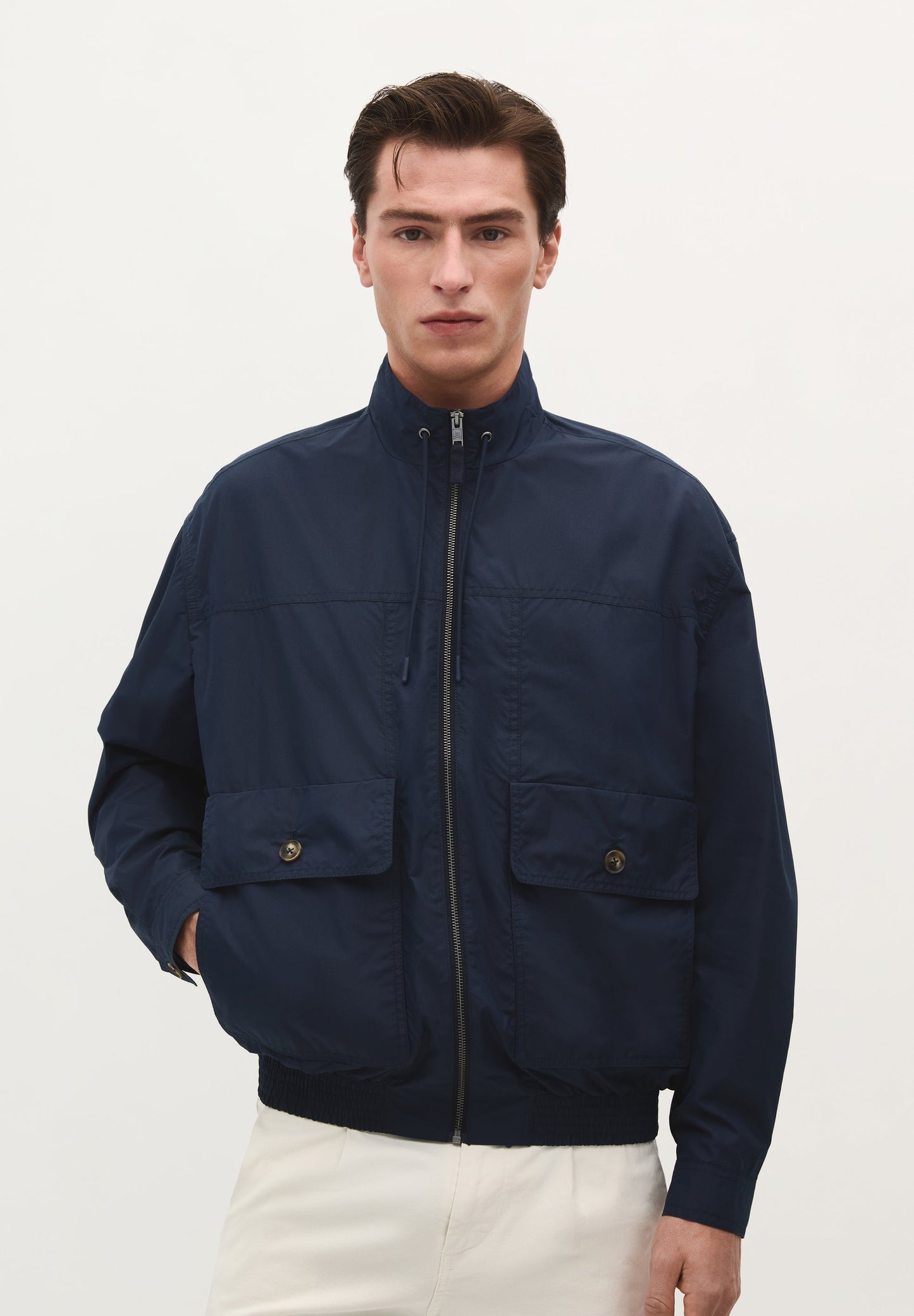 BOMBER JACKET WITH POCKETS