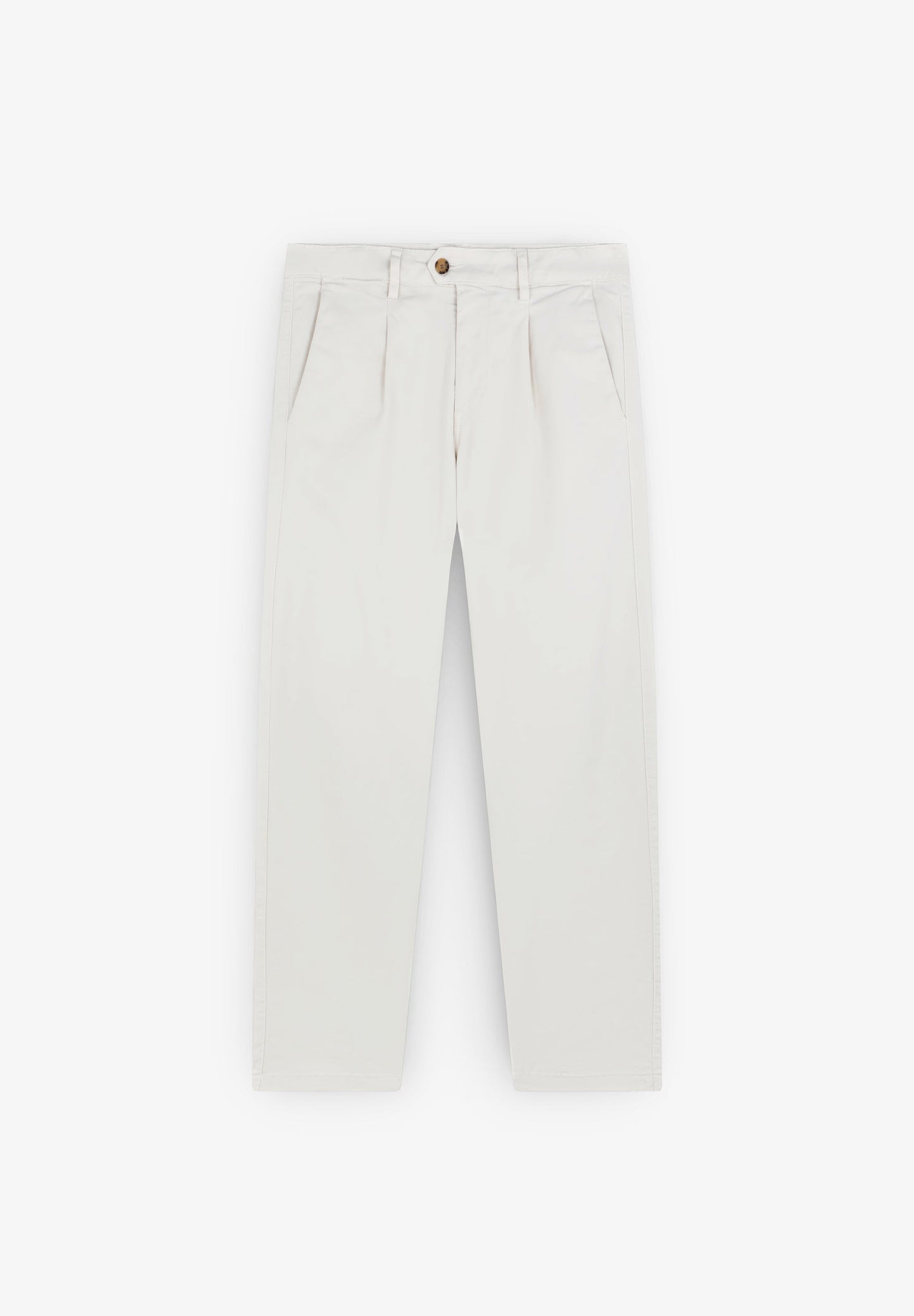 RELAXED CHINO TROUSERS WITH DARTS