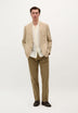 CHINO TROUSERS WITH DARTS