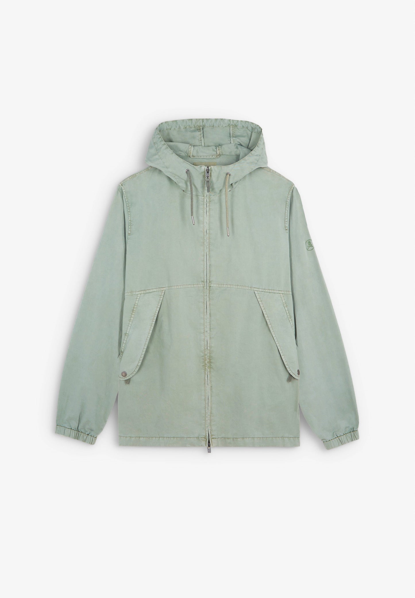 LIGHTWEIGHT COTTON JACKET WITH HOOD