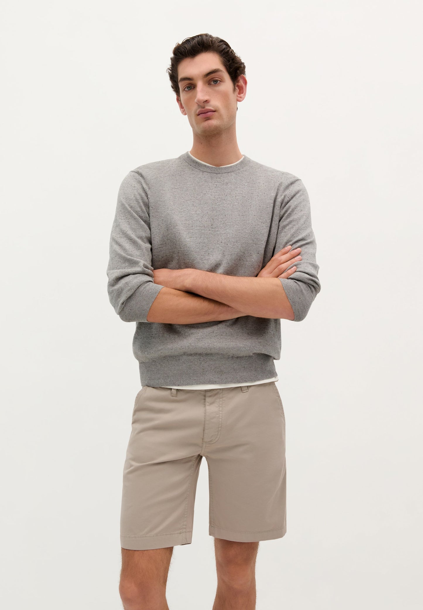 COTTON BERMUDA SHORTS