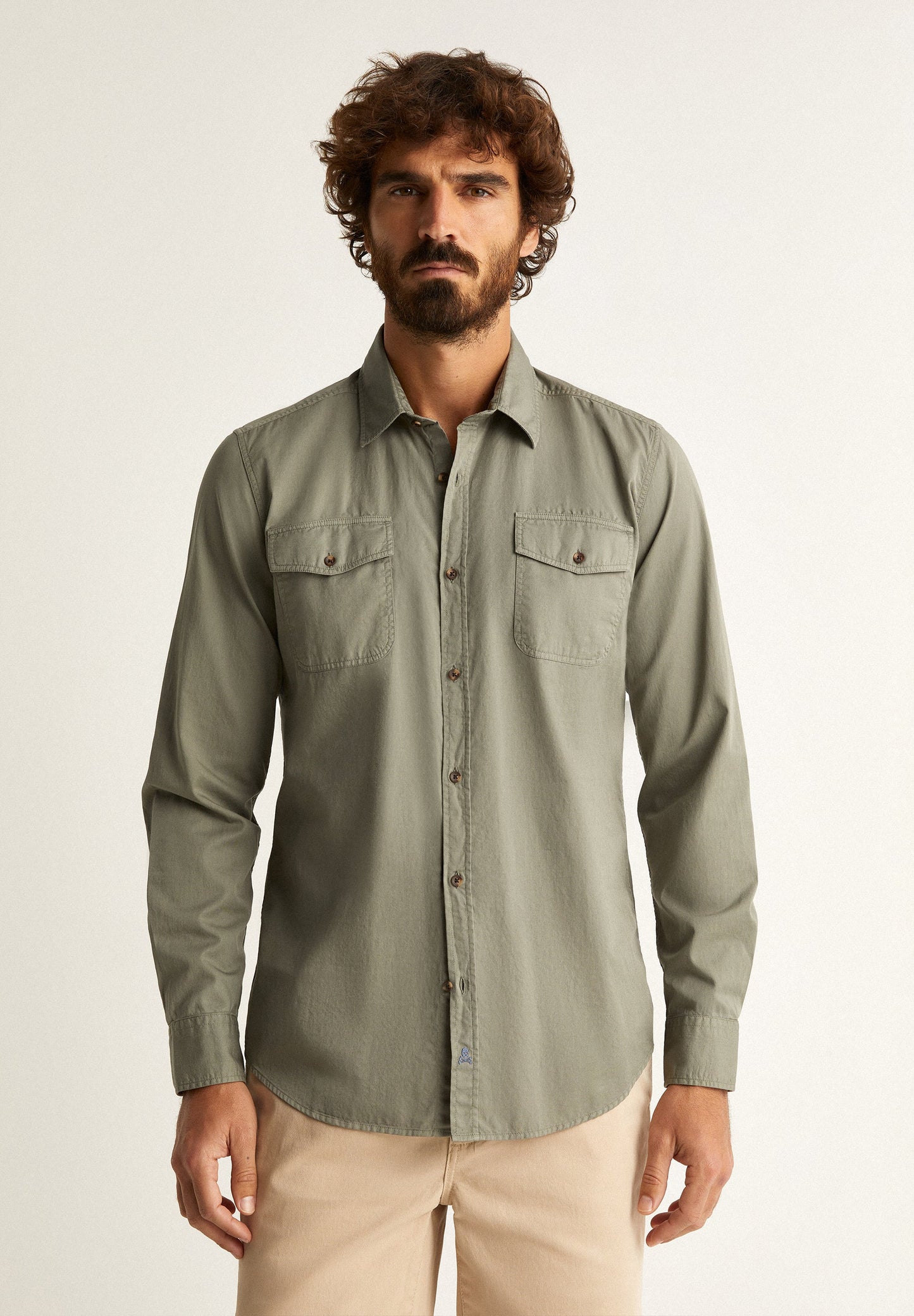 BUTTONED SHIRT WITH POCKETS